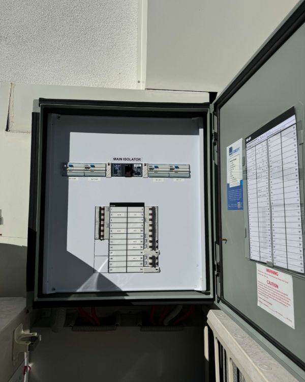 Commercial Distribution Upgrade by Egan Electrical in Fitzgibbon
