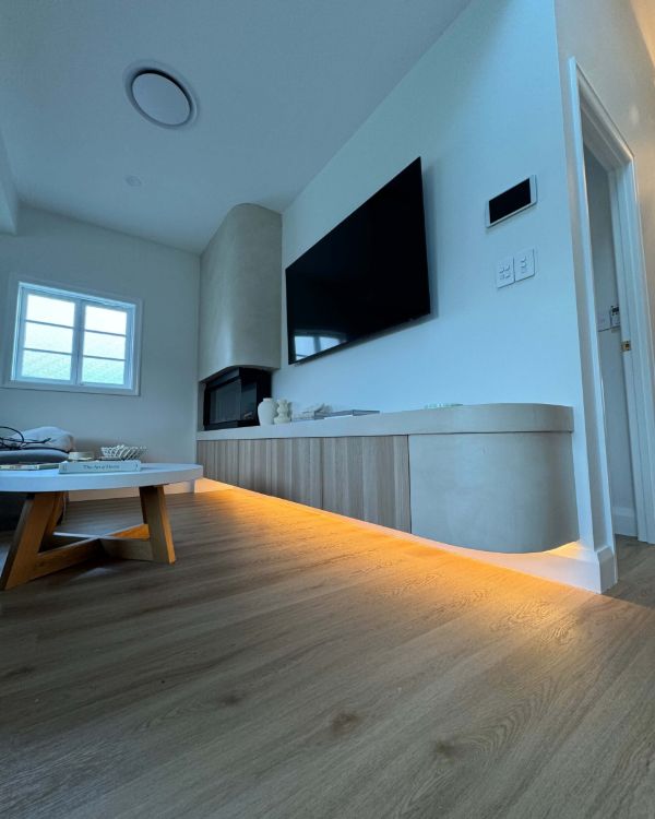 TV Cabinet LED Strip by Egan Electrical in Brighton